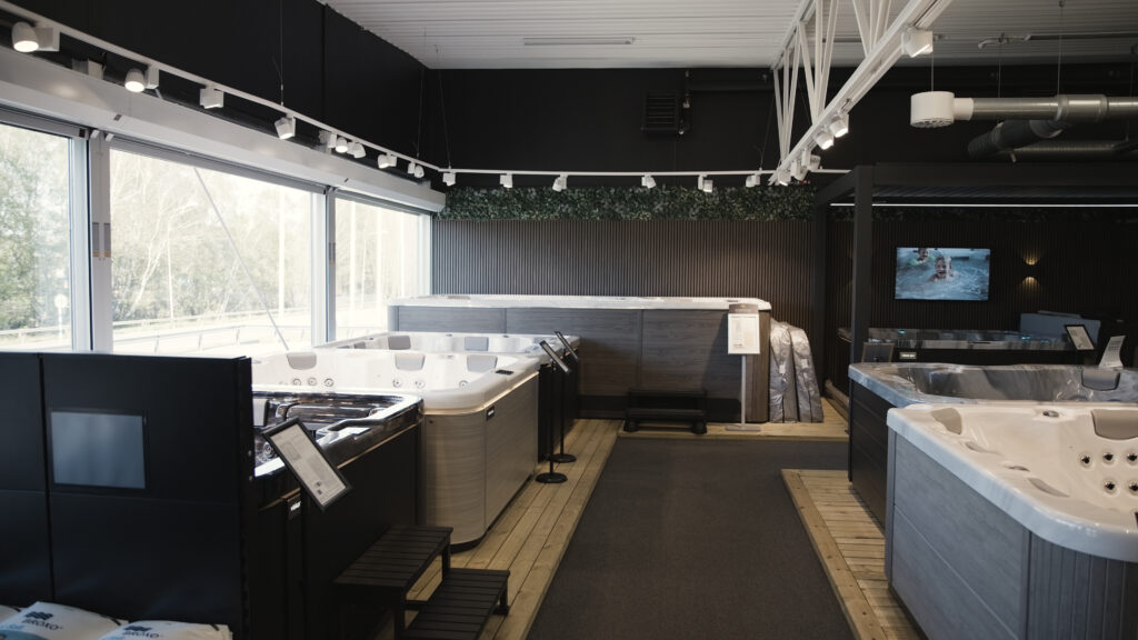 Spacenters showroom i Askim
