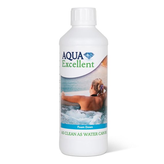 Aqua Excellent Foam Down 500ml – SpaCenter Göteborg