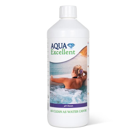 Aqua Excellent pH Down Flytande 1l – SpaCenter Göteborg