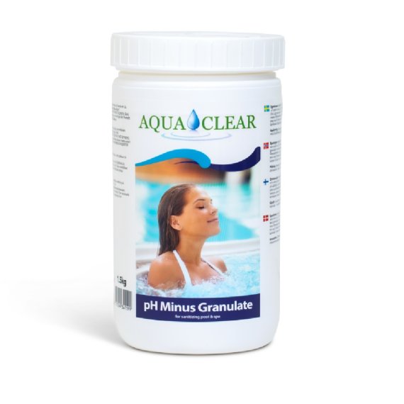 Aqua Excellent pH Down Granulat 1,5kg – SpaCenter Göteborg