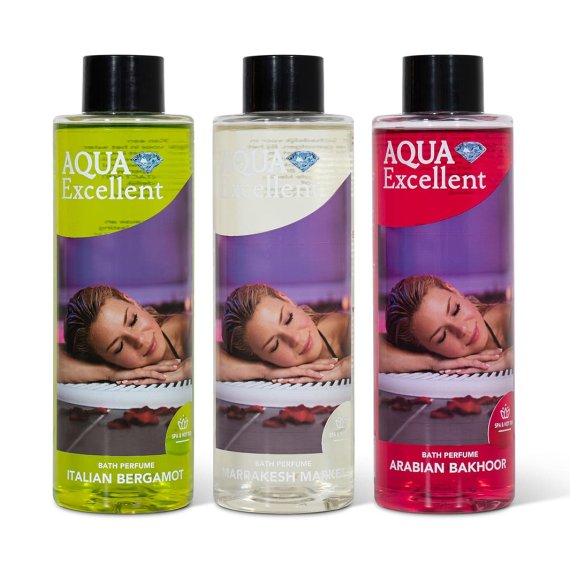 Aqua Excellent Spadoft Mix 3 - Italian Bergamot, Marrakesh Market & Arabian Bakhoor – SpaCenter Göteborg