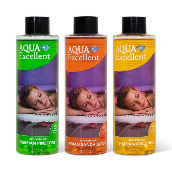 Aqua Excellent Spadoft Mix 4 - Siberian Pinecone, Indian Sandalwood & Haitian Coconut – SpaCenter Göteborg