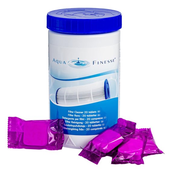 AquaFinesse Filter Cleaner 20st Tabletter – SpaCenter Göteborg