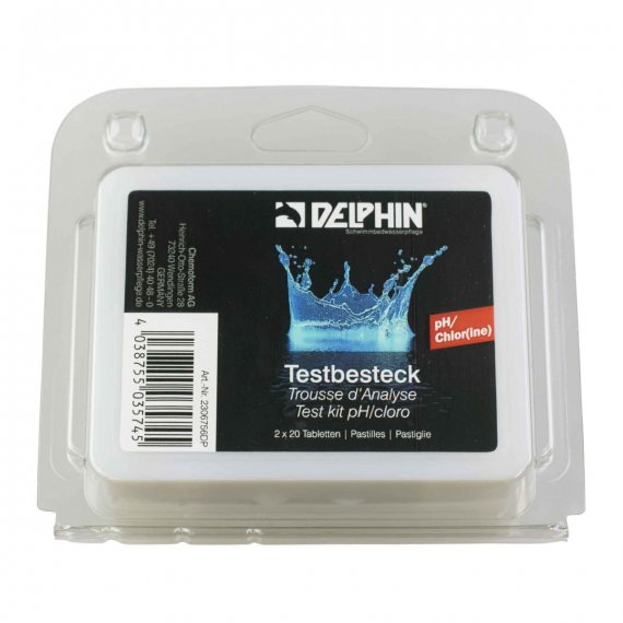 Delphin Mini Pool Tester pH / klor – SpaCenter Göteborg
