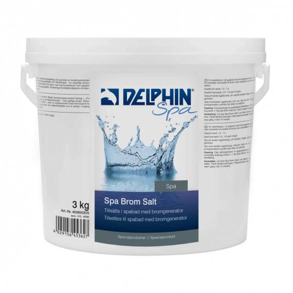Delphin Spa Brom Salt 3kg – SpaCenter Göteborg