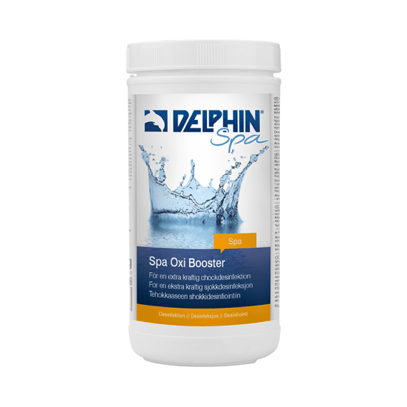 Delphin Spa Oxi Booster 1kg, Chockdesinfektion – SpaCenter Göteborg