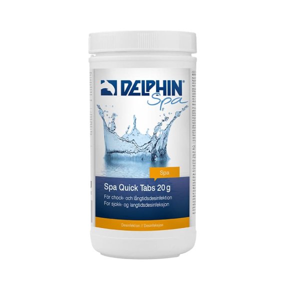 Delphin Spa Quick Tabs 20g 1kg – SpaCenter Göteborg
