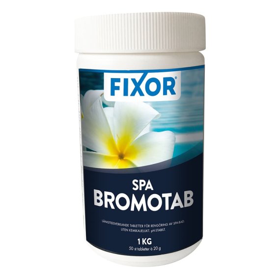 FIXOR BY Nitor SPA Bromotabs 1kg – SpaCenter Göteborg