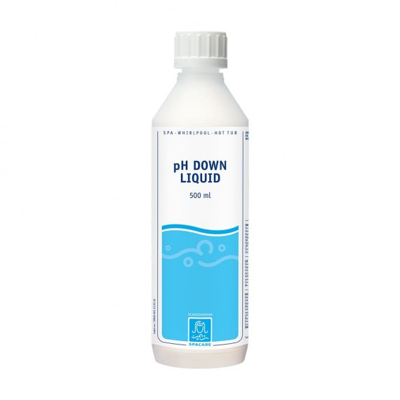 SpaCare pH-Down Liquid 500 ml – SpaCenter Göteborg