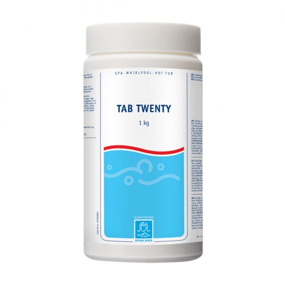 SpaCare Tab Twenty 1 kg – SpaCenter Göteborg
