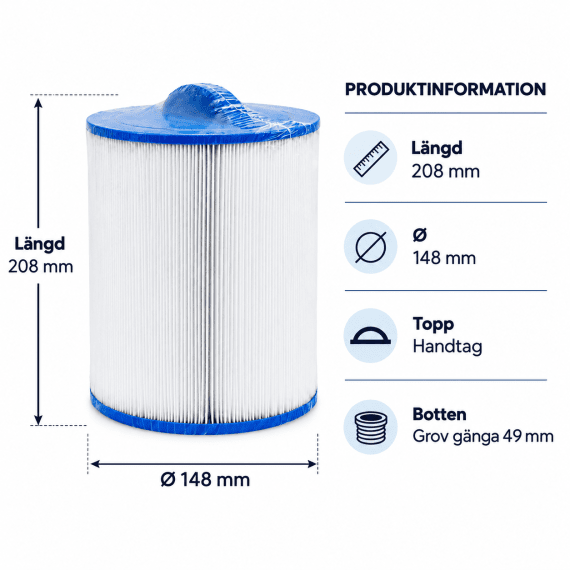 Spafilter G42 – SpaCenter Göteborg